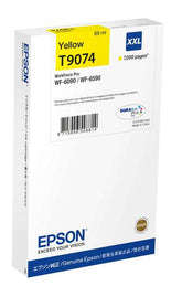 Cartucho de tinta original Epson T9074 amarelo - C13T907440
